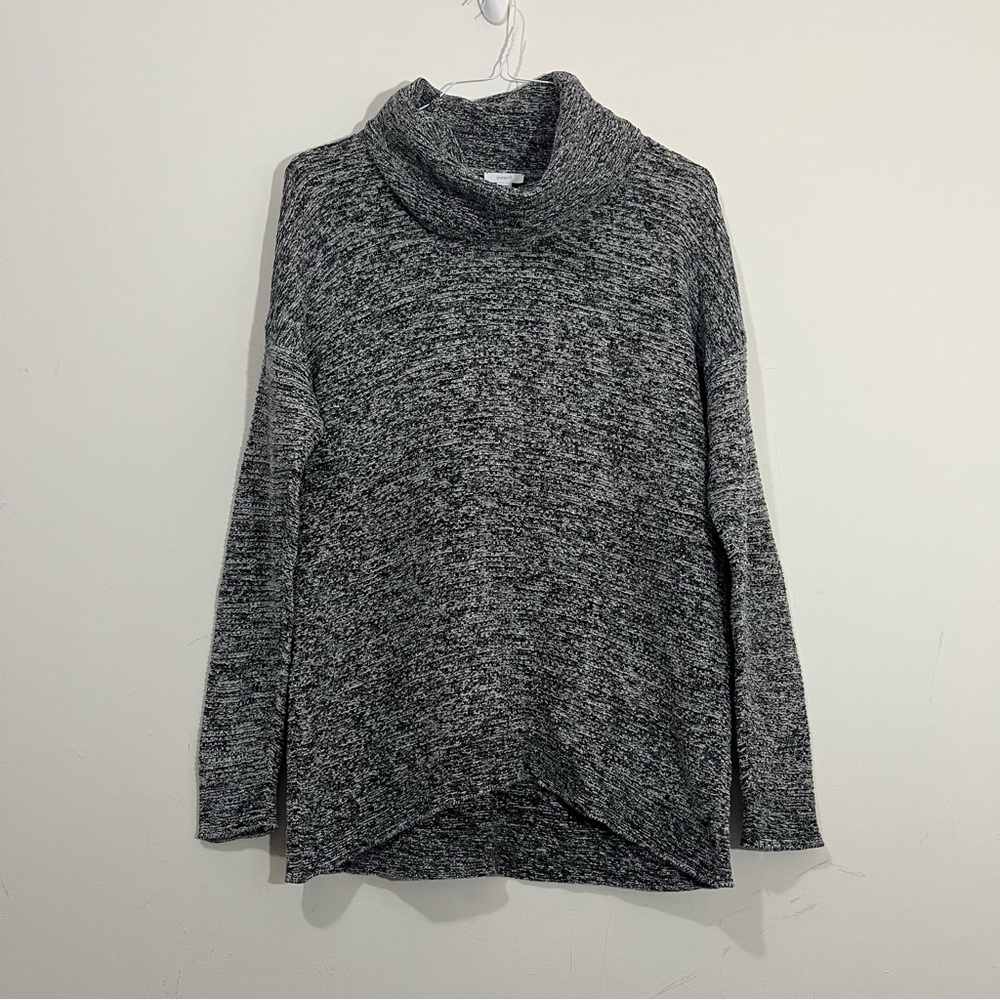 J. Jill Gray Cowl Neck Sweater